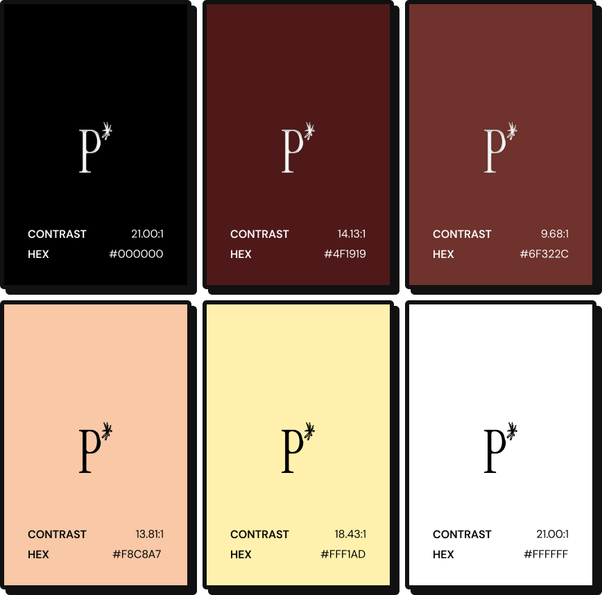 Pimpantes — Couleurs